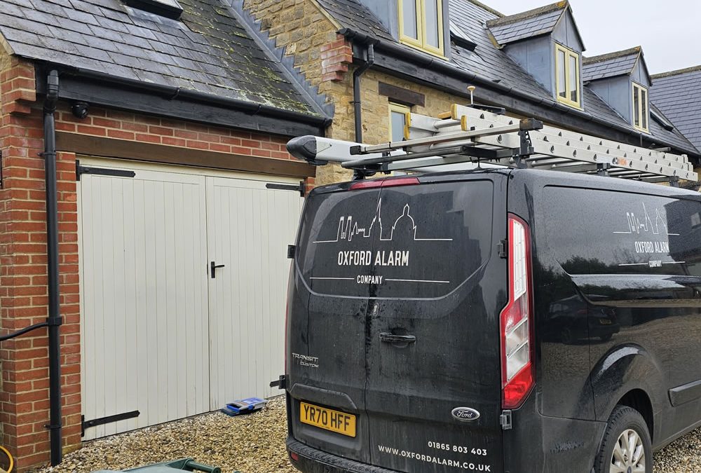 Residential CCTV Installation With Remote App Monitoring in Upper Heyford, Oxfordshire